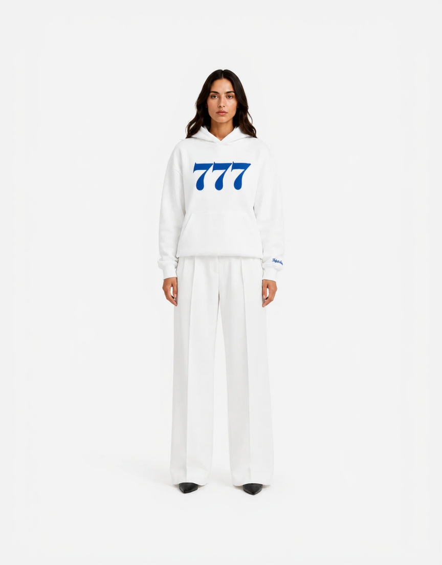777 BLUEWHITE Hoodie