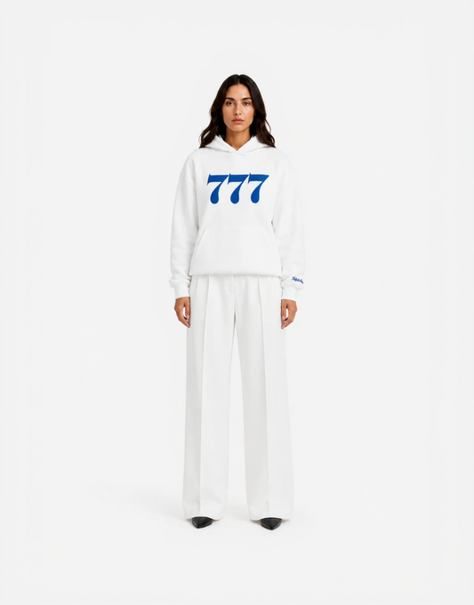 777 BLUEWHITE Hoodie