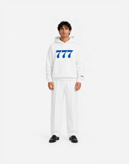 777 BLUEWHITE Hoodie
