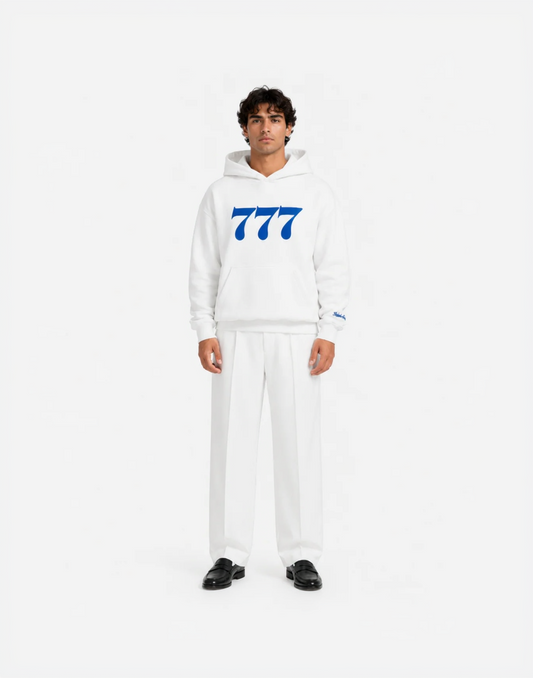 777 BLUEWHITE Hoodie