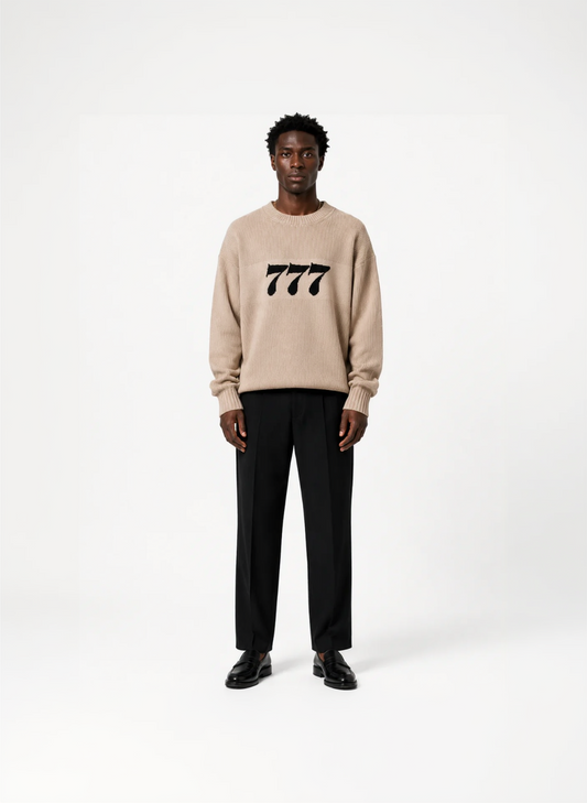 777 KNIT SWEATER ARMY