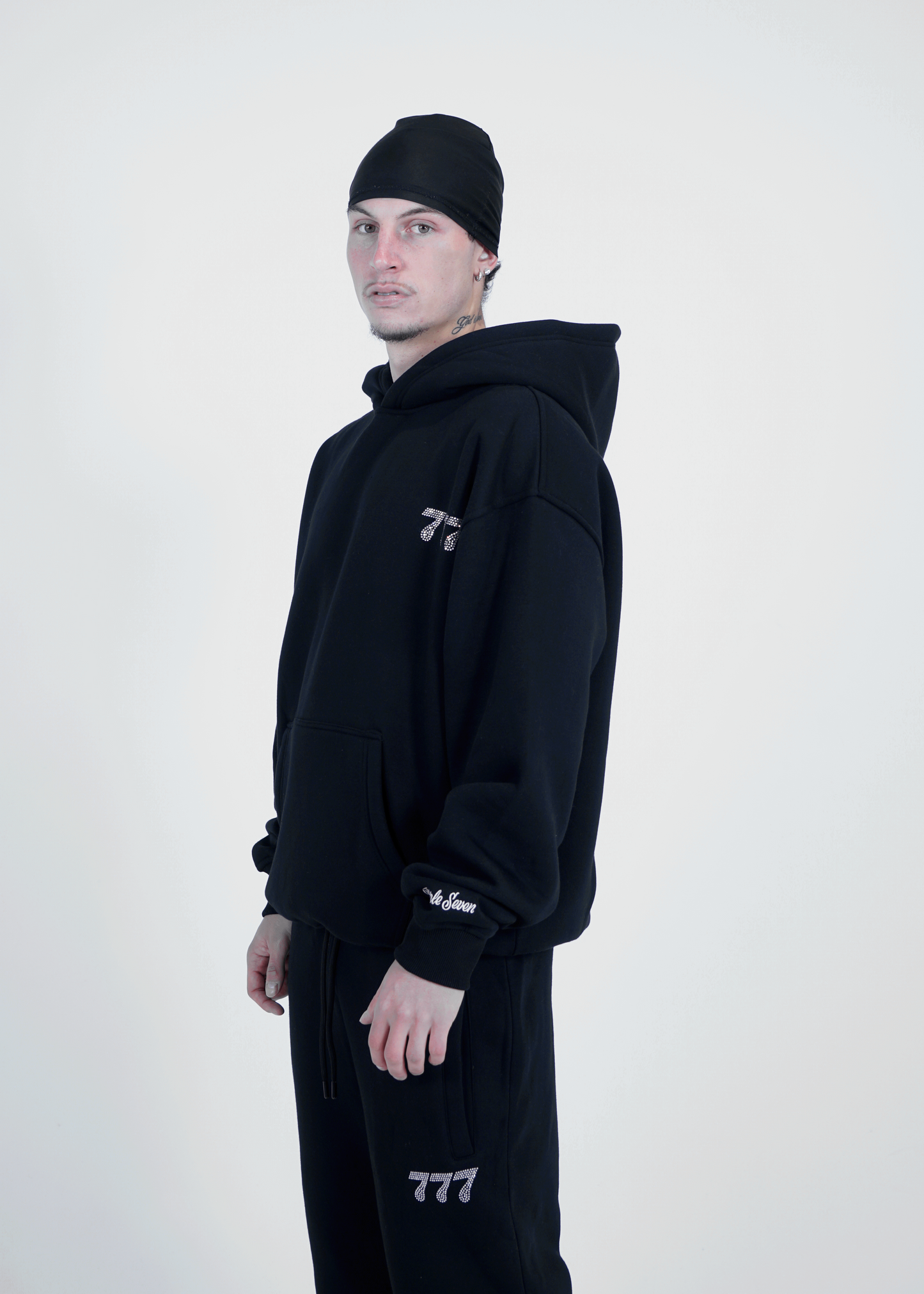 Diamond Hoodie Black