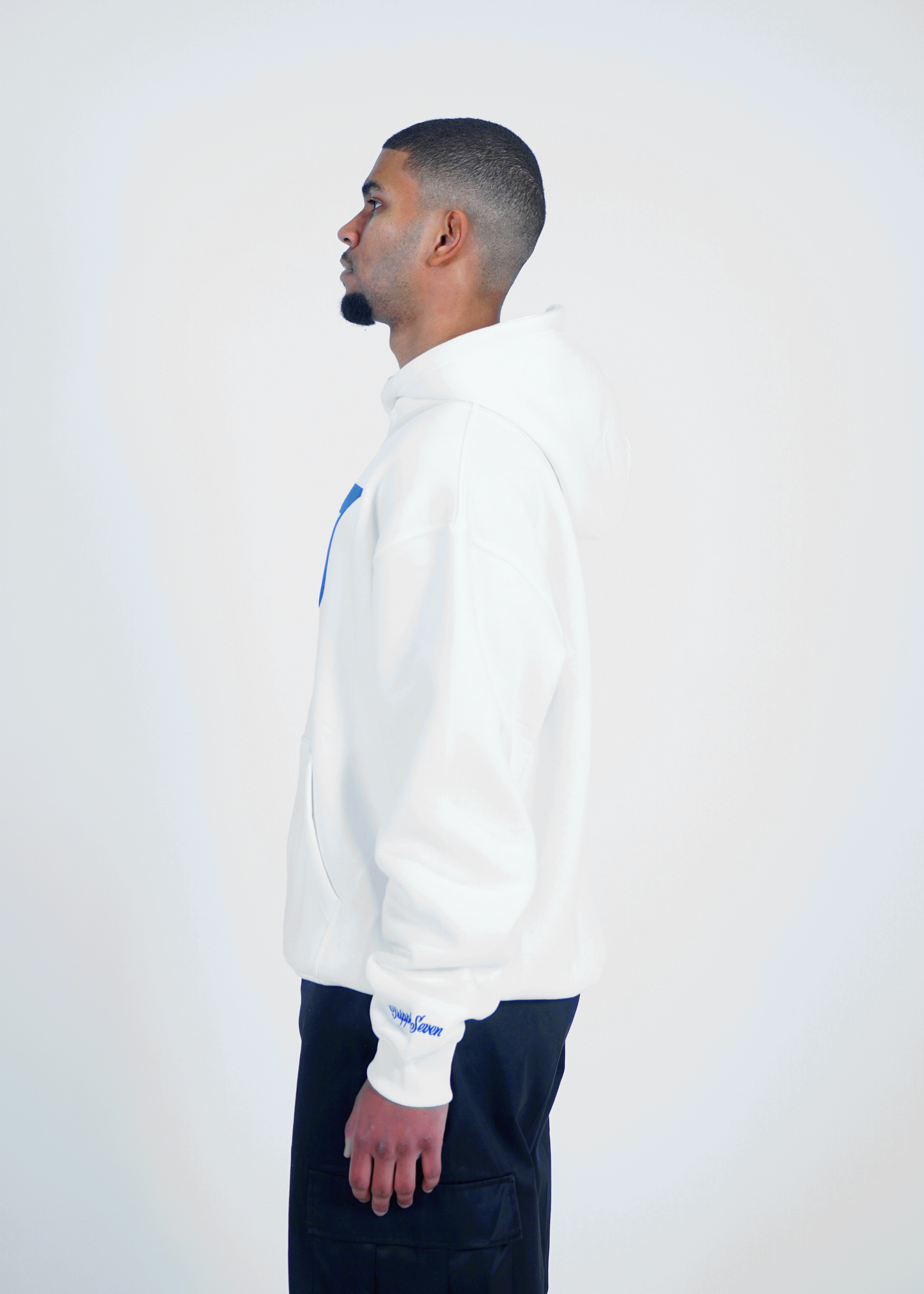 777 BLUEWHITE Hoodie