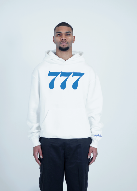 777 BLUEWHITE Hoodie